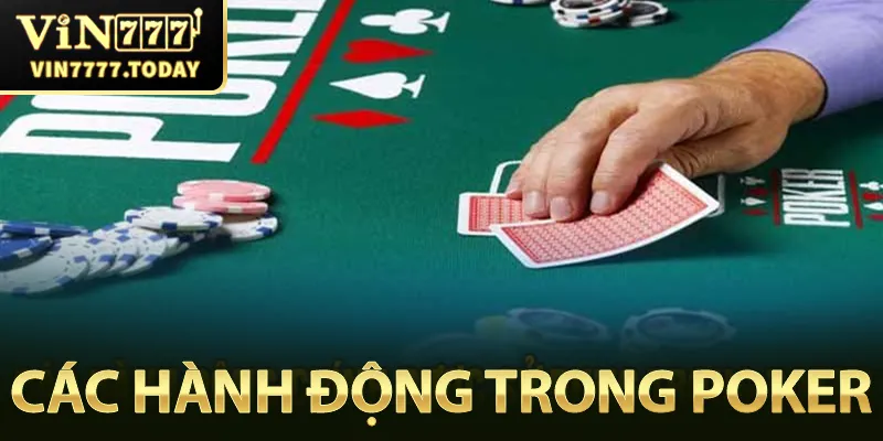 Một số hành động phổ biến trong ván cược