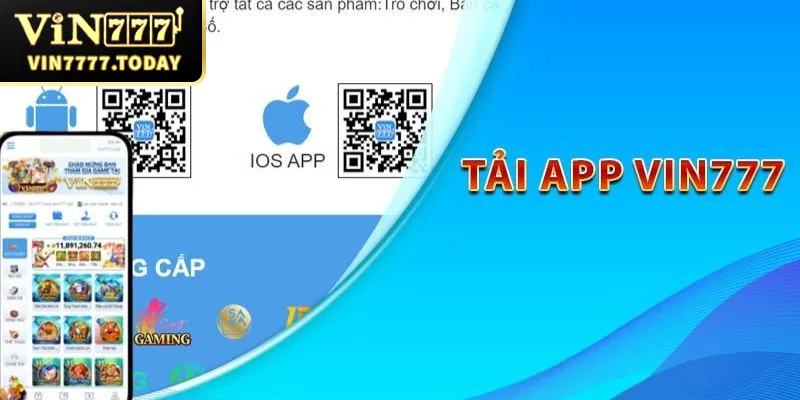 Hướng dẫn tải app Vin777